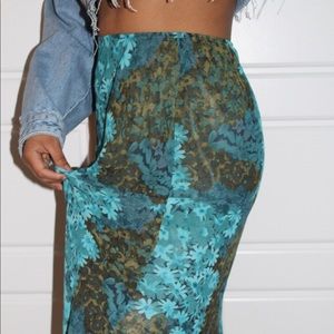 Vintage maxi skirt